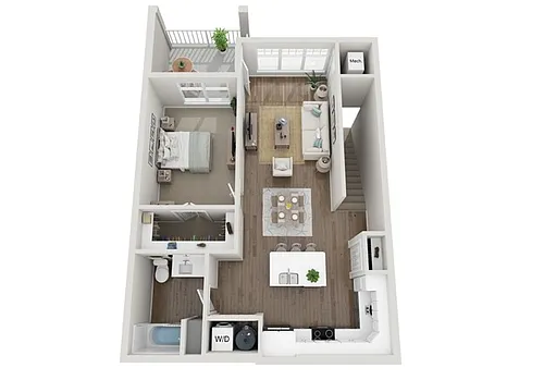 Floor plan 1E