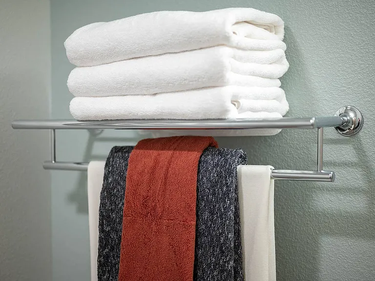 The Byway | Model #105 The Finest Details - Additional Towel Storage in Bathroom