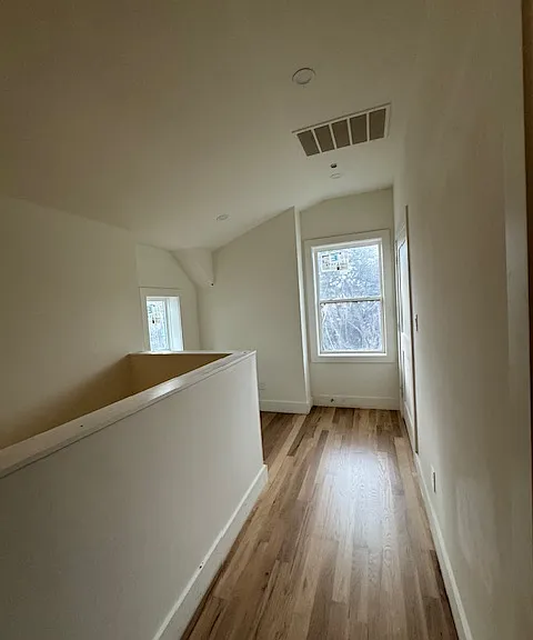 3rd floor hallway with office nook