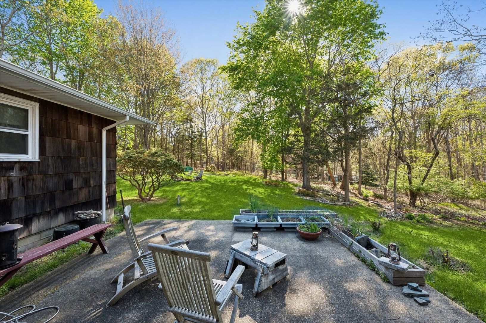  Patio Looking Towards Adjacent Preserve