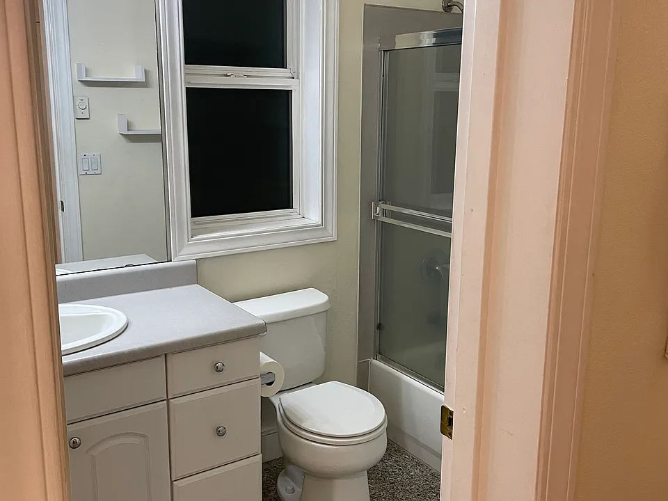Typical unit bathroom