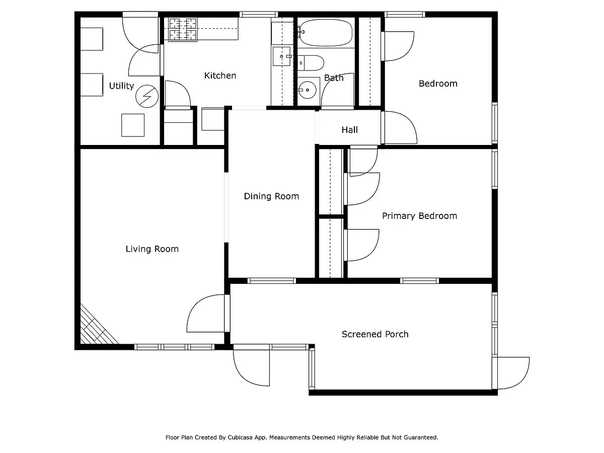 Floor plan Garden-Style