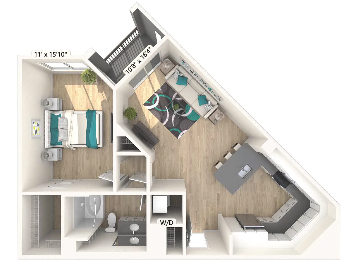 Floor plan A4 - Renovated Package I