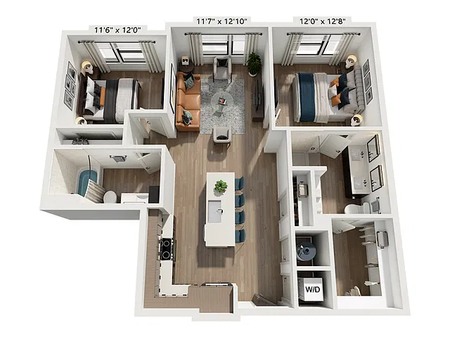 Floor plan B32