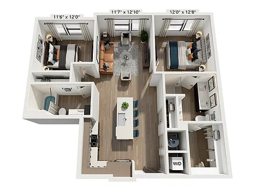 Floor plan B32