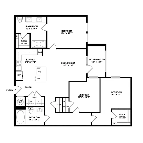 Floor plan C2
