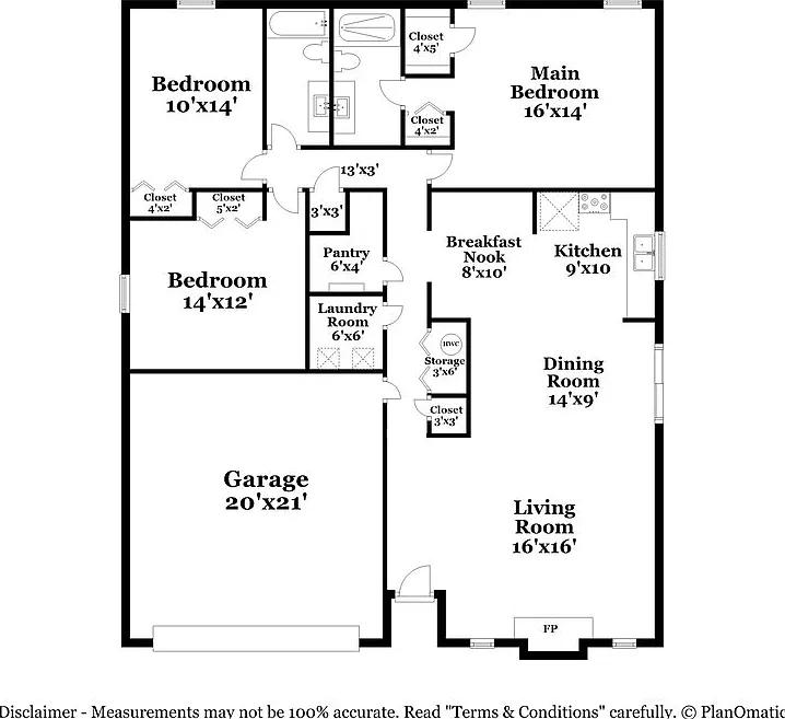 3 bed, 2.0 bath, 1673 sqft, $2,050 — Photo 2