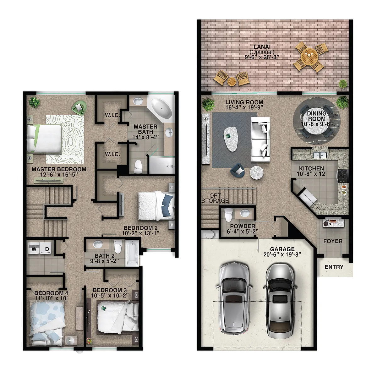 Floor plan Donatello (D2)