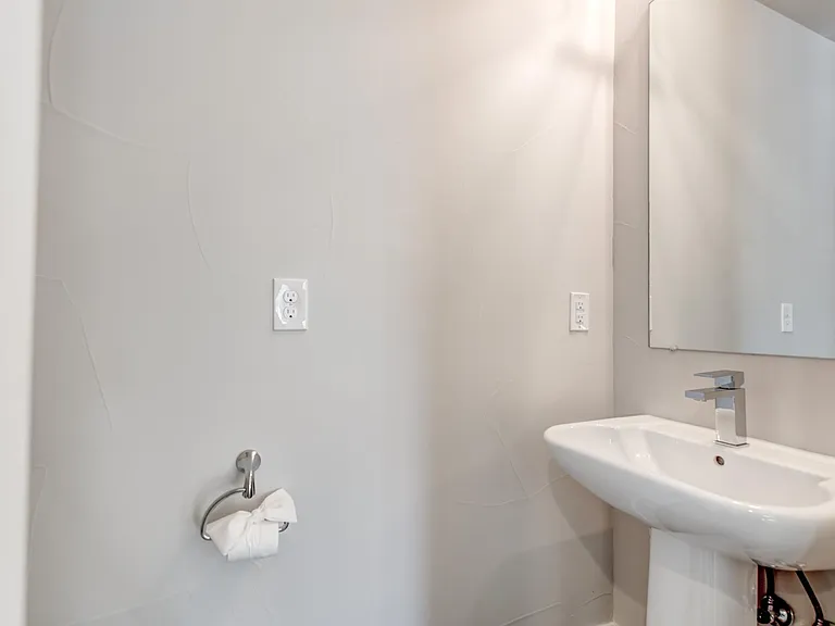 1/2 bath on main level