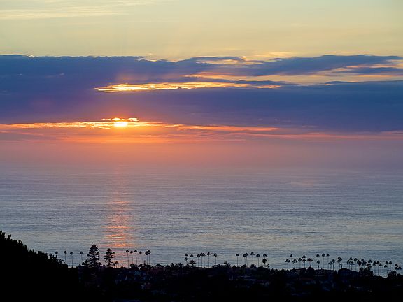Evening Sunset from deck