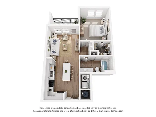 Floor plan Piper