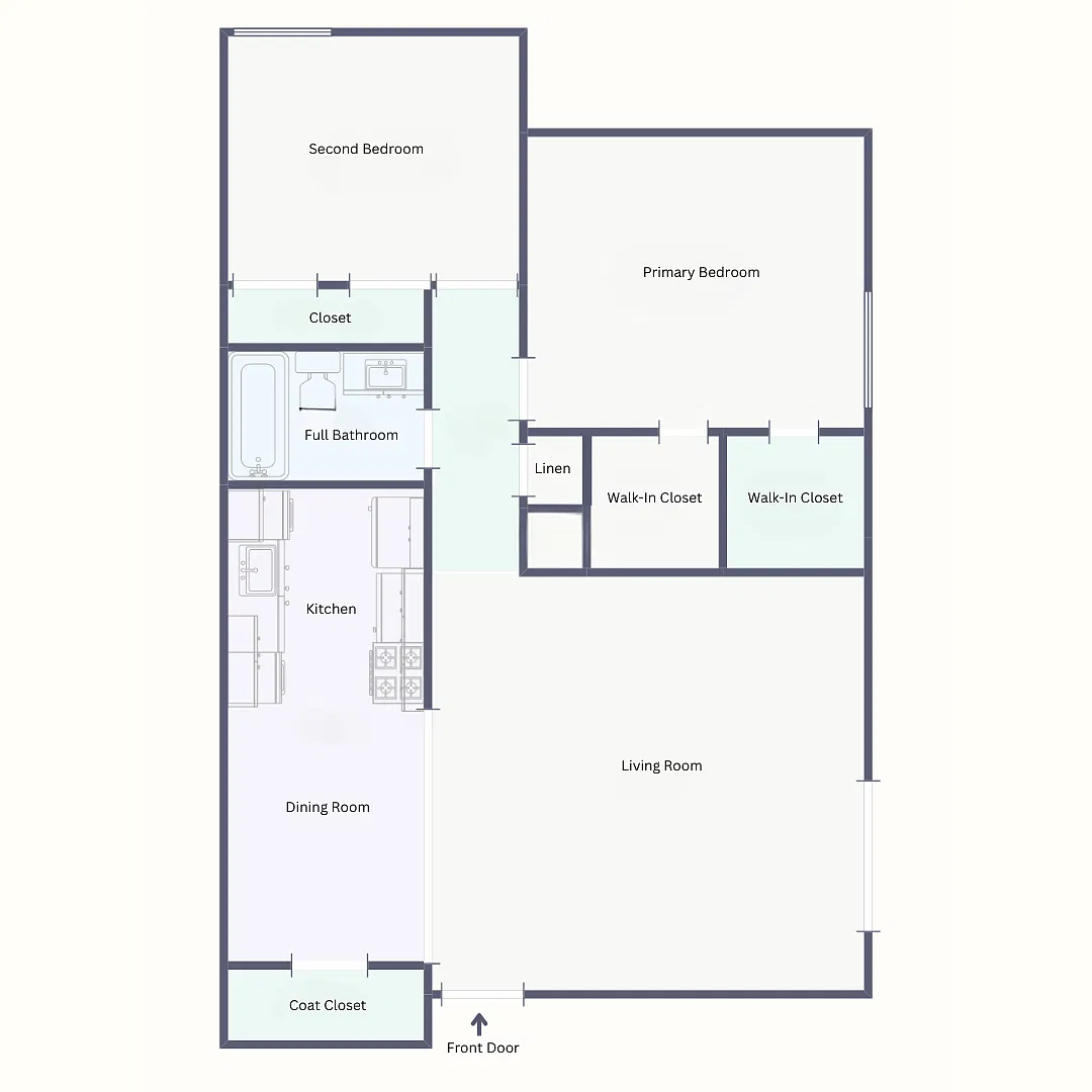 Floor plan Bradford