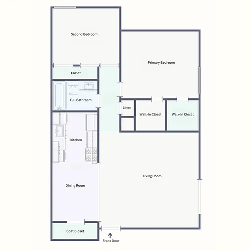 Floor plan Bradford