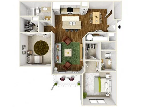 Floor plan B2