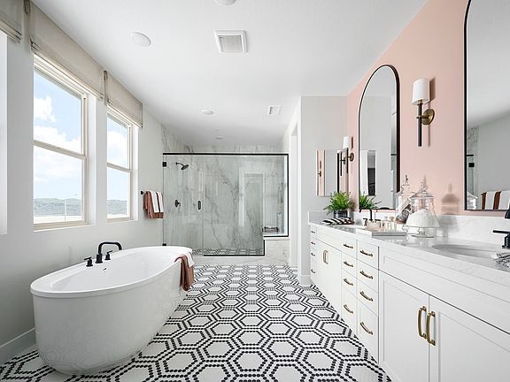 Lotus at Rienda Master Bathroom Plan 3 Rancho Mission Viejo, CA