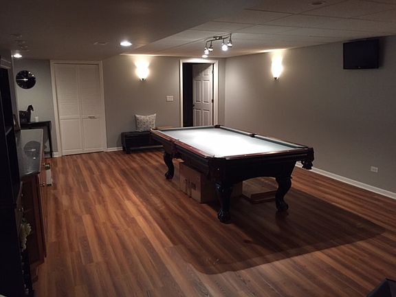 Finished basement
