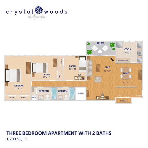 Floor plan The Rosemont