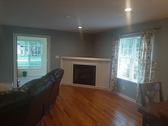 Living room fire place