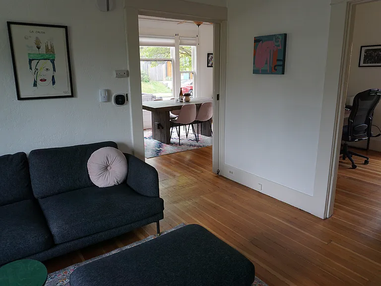 Dining Room + Living Room