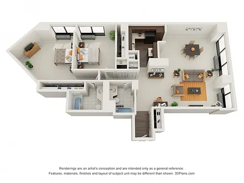 Floor plan The Monroe