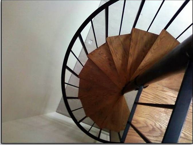 Spiral Stairs to Loft