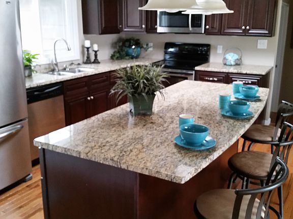 Granite countertops