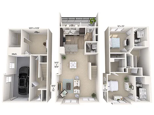 Floor plan B3TA-1801sq-Stainless