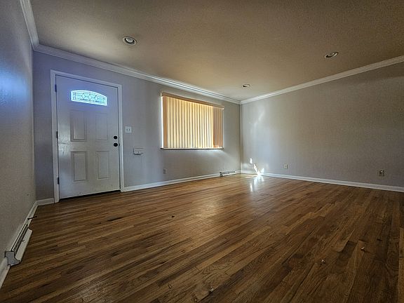 Main level living room and entryway
