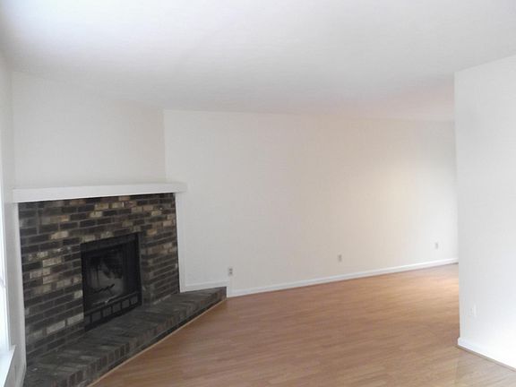Wood burning fireplace