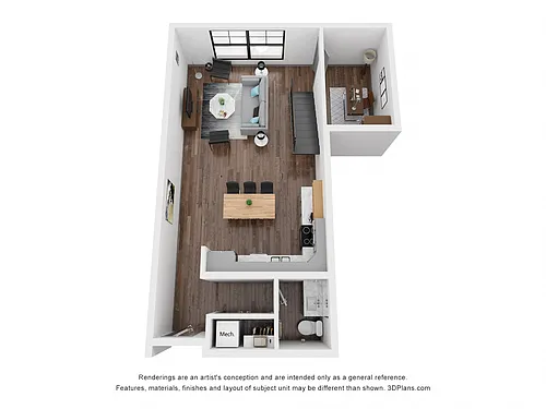 Floor plan Loft D - Grand