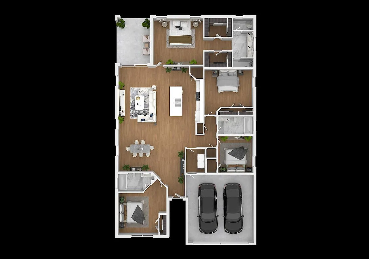 4-bedroom 3 Bathroom Rental w/ In-Law Suite — Photo 2