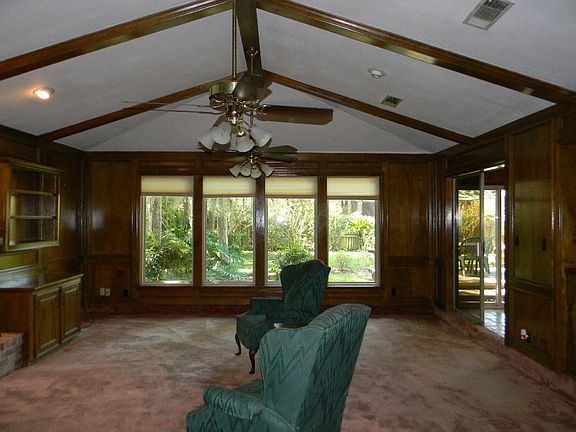 Great view! Brings the outside in & with so much room you could exercise here in the comfort of your home!