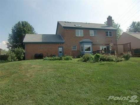 This is a very large back yard goes all the way into the trees. Come by and see for yourself!