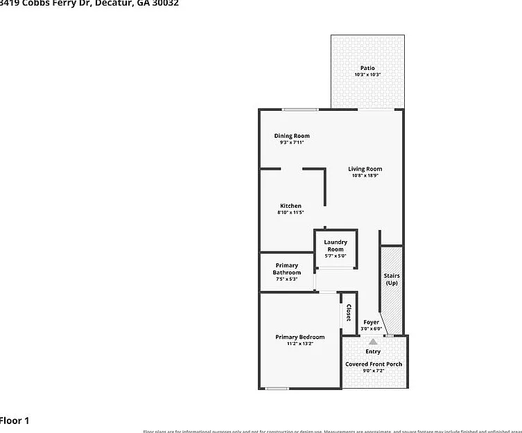 3 bed, 2.0 bath, 1331 sqft, $1,545 — Photo 2