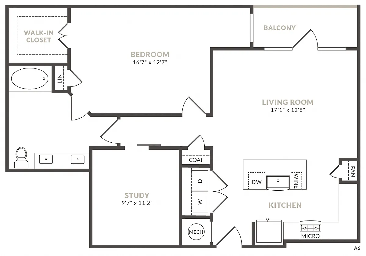 Floor plan A9
