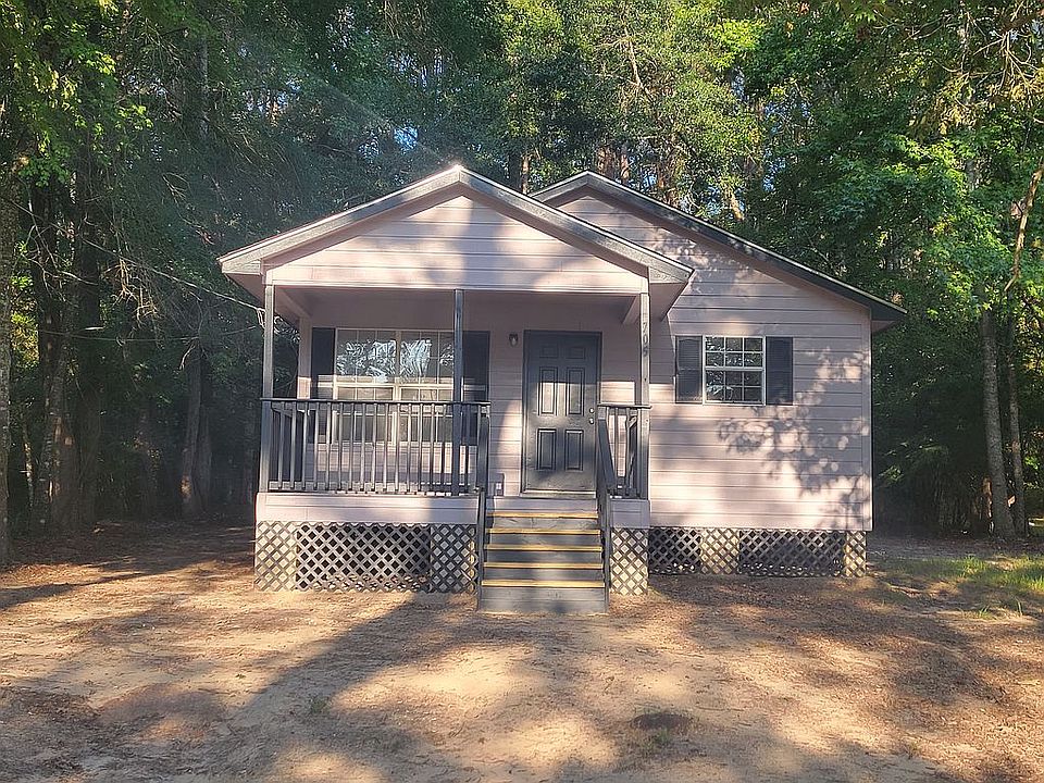 Large porch on front of house