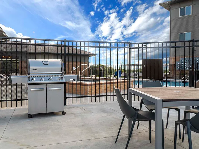 Grab some friends and grill up some burgers on a beautiful summer evening.