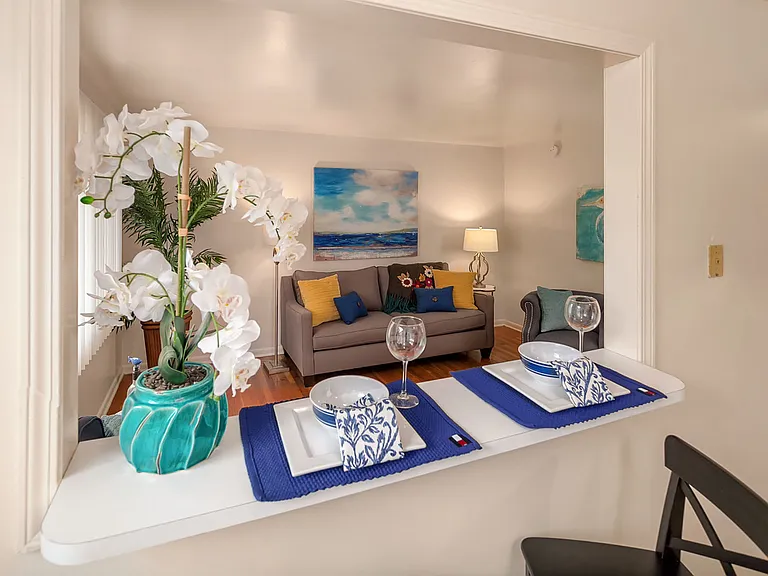 Dining Area & Living Room