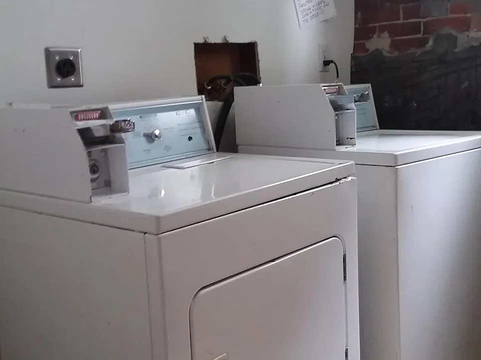 Laundry in Building
