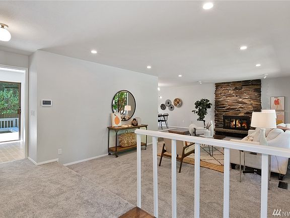 Upon walking in, bright and airy!