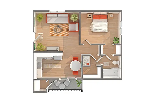 Floor plan Mesa