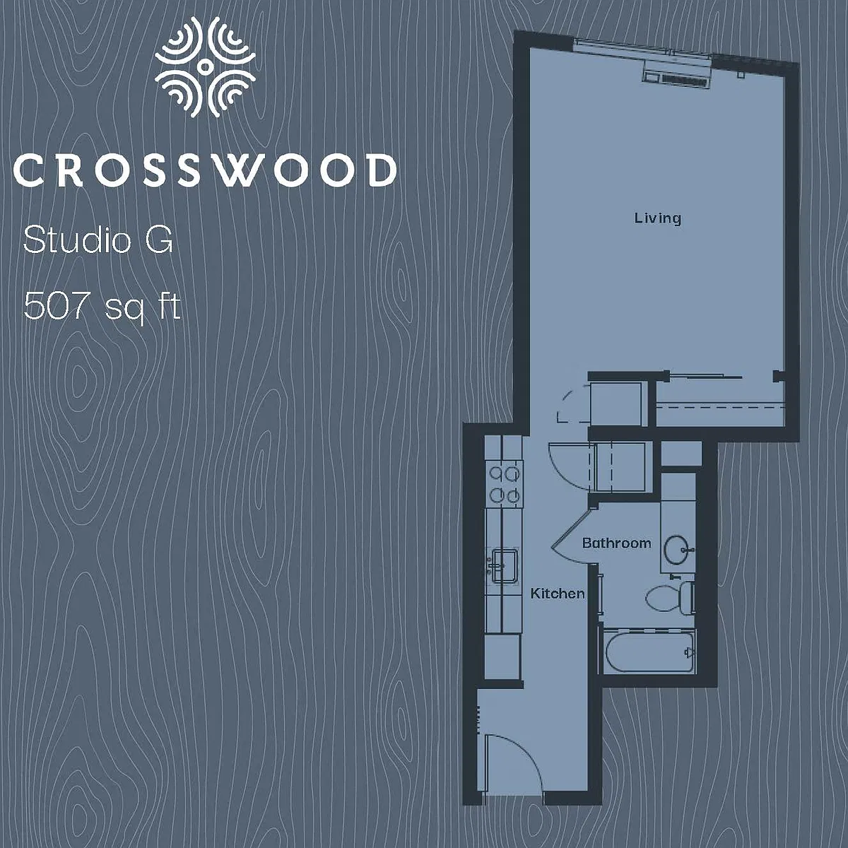 Floor plan Studio G