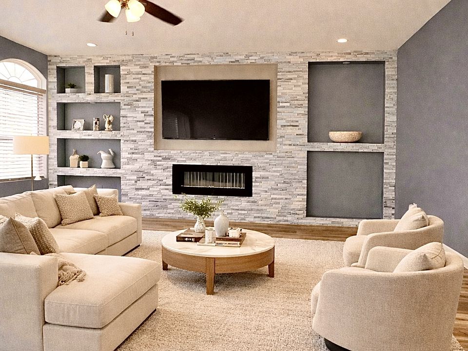 Family Room Staged, Off Kitchen, Perfect for Entertaining. 2nd Floor.