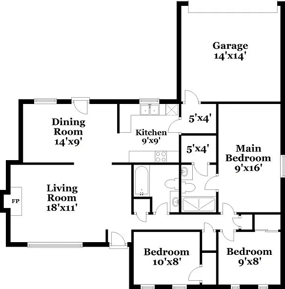 3 bed, 2.0 bath, 1687 sqft, $2,510 — Photo 2