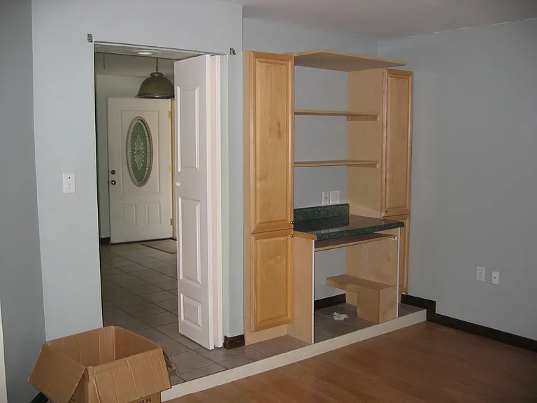Built in desk in master