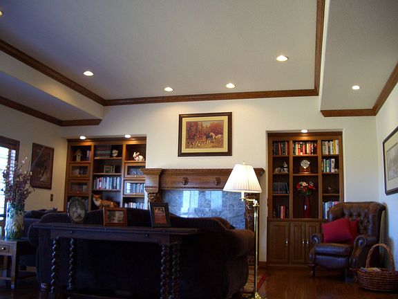 living area, wonderful fireplace