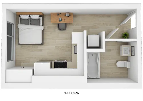 Floor plan Studio H