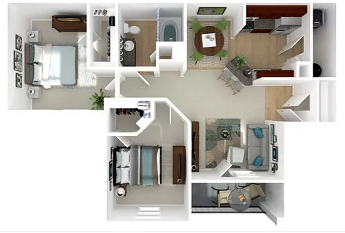 Floor plan Smarty Jones