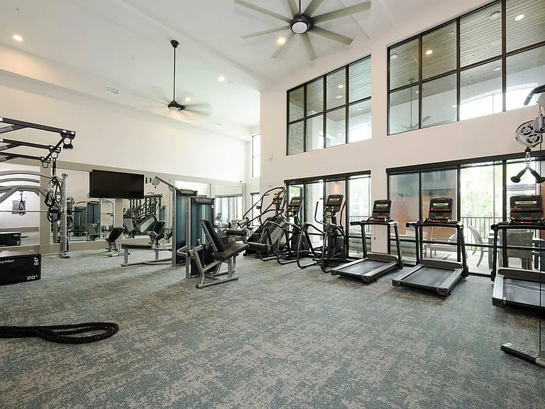 Elevate your fitness routine at The Edison Daytona Apartments with our state-of-the-art gym. Featuring modern equipment and ample space, it's designed for your active lifestyle. Take the next step and schedule a tour today!