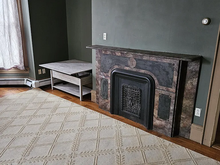 Marble Fireplace-Living Room